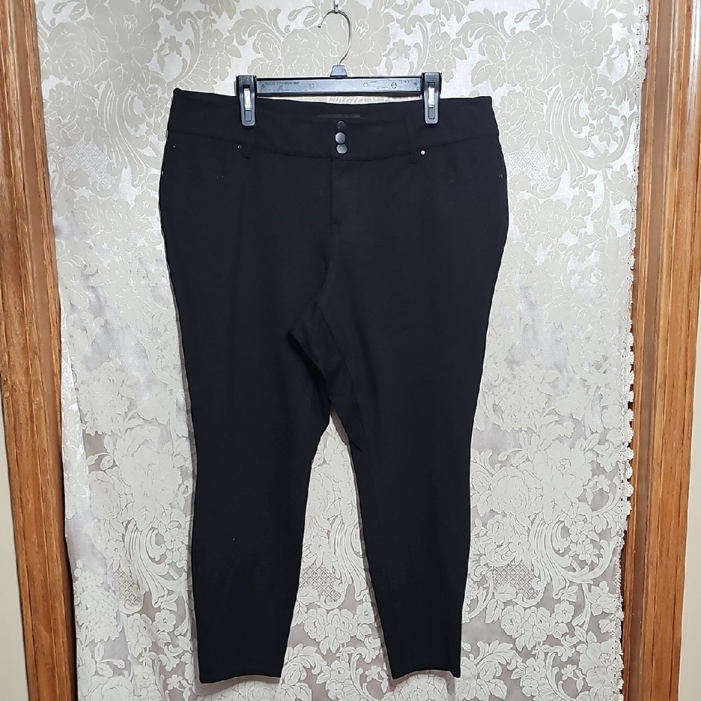 Torrid Classic Black Trousers